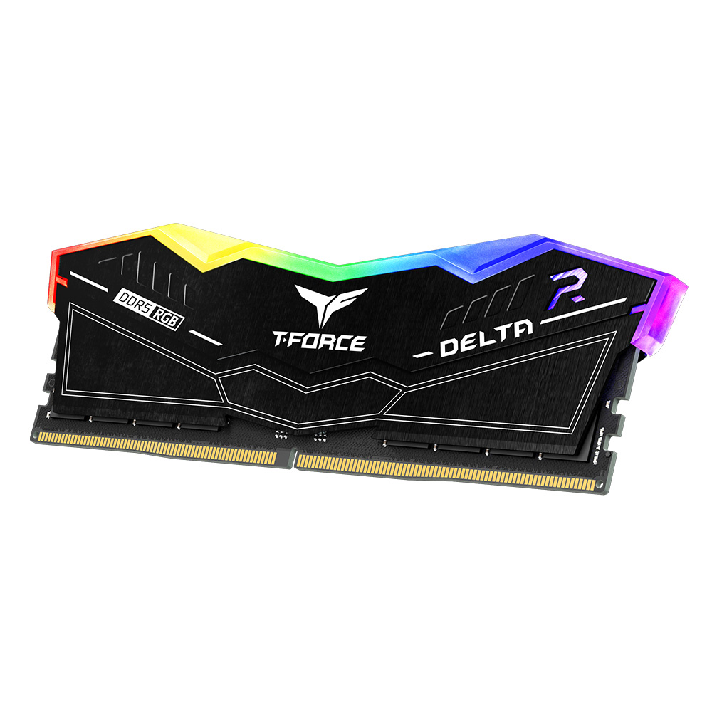 Оперативная память 32 Gb 6400 MHz Team Group T-FORCE DELTA RGB Black (FF3D532G6400HC38JDC01)