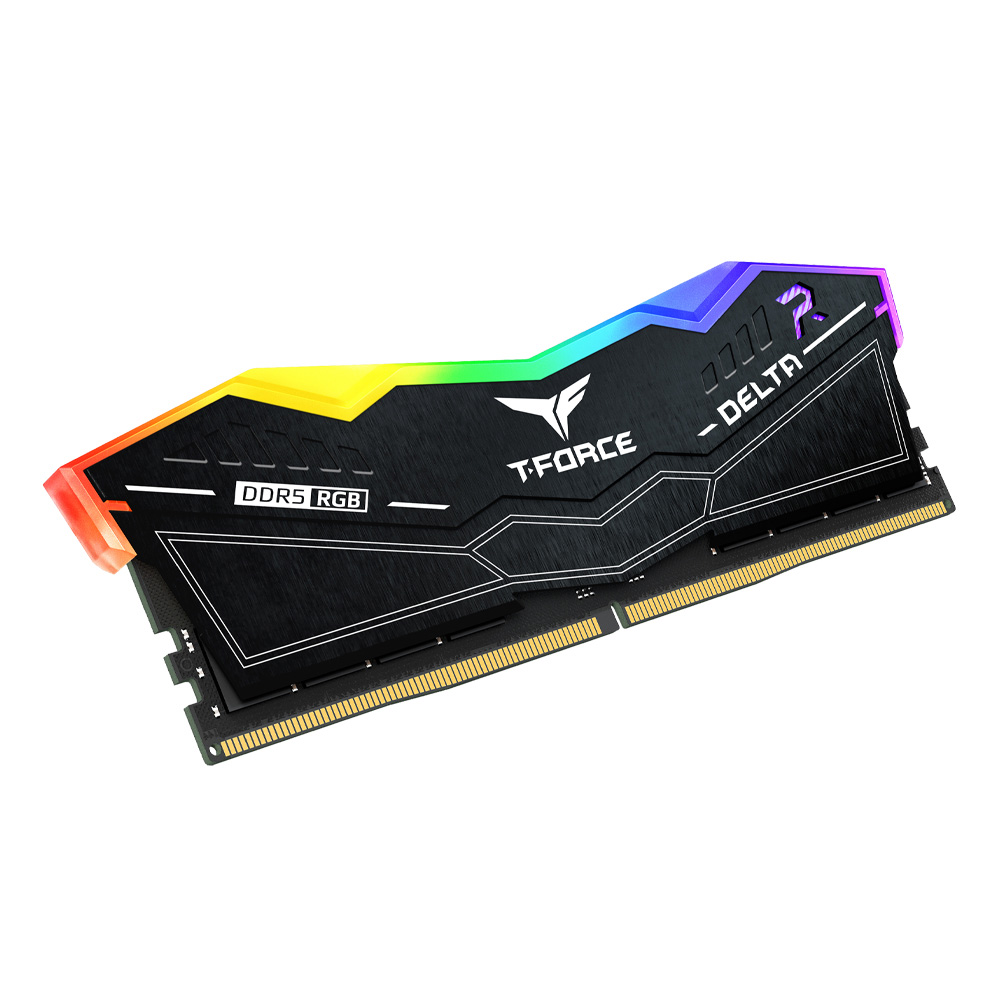 Оперативная память 32 Gb 6400 MHz Team Group T-FORCE DELTA RGB Black (FF3D532G6400HC38JDC01)