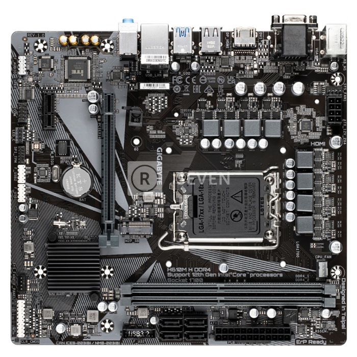 Материнская плата Gigabyte H610M H DDR4