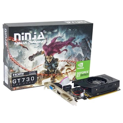 Видеокарта Sinotex Ninja (NK73NP013F) GeForce GT 730 1GB DDR3 1FAN LP