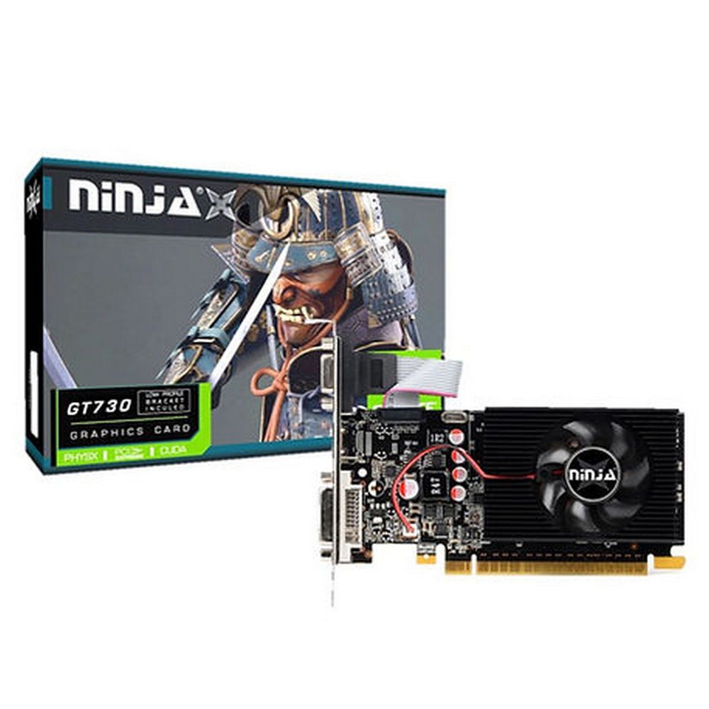 Видеокарта Sinotex Ninja (NK73NP013F) GeForce GT 730 1GB DDR3 1FAN LP