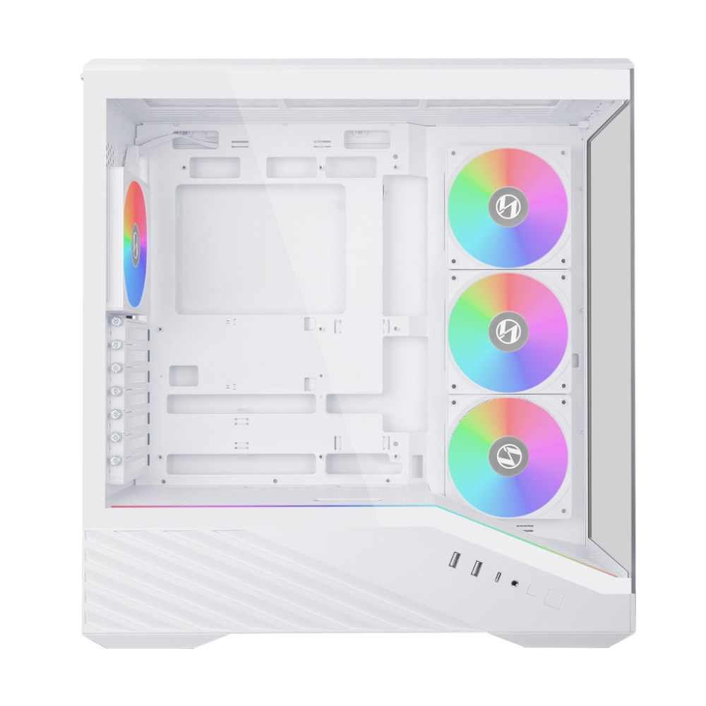 Компьютерный корпус Lian Li V100 TG ARGB White (G99.V100RW.R1)