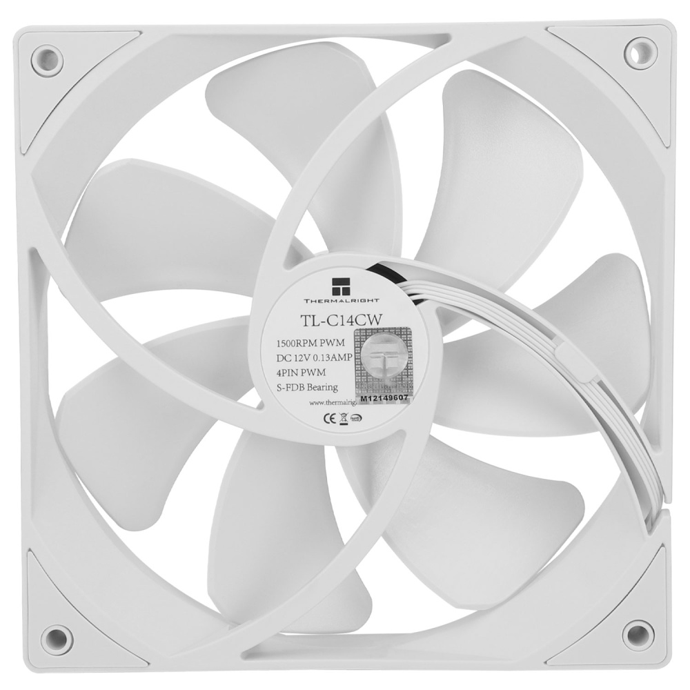 Вентилятор для корпуса Thermalright TL-C14CW White (TRTLC14CW)