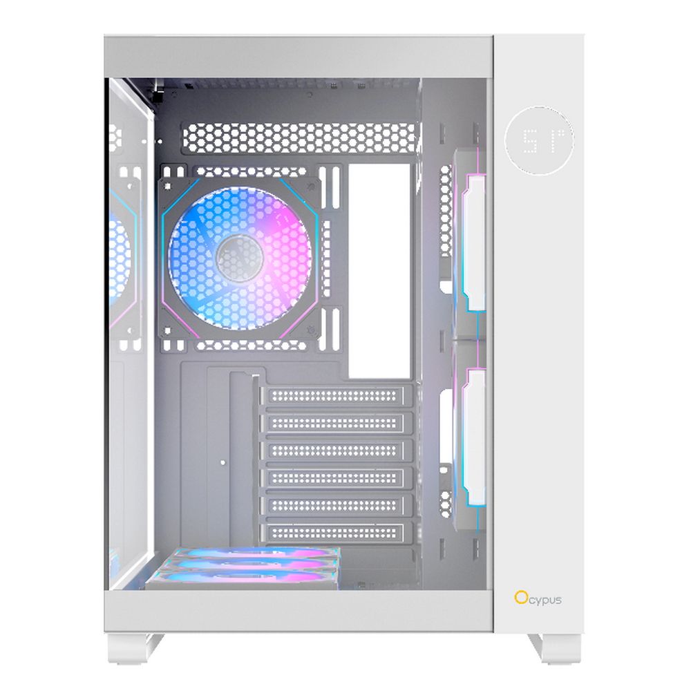 Компьютерный корпус Ocypus Lota C70 WH TG ARGB White (Iota-C70-WHD600XX-GL)