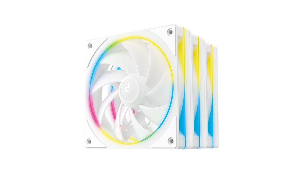 Комплект вентиляторов для корпуса Deepcool FL12 SE WH 3 IN 1 ARGB White BOX