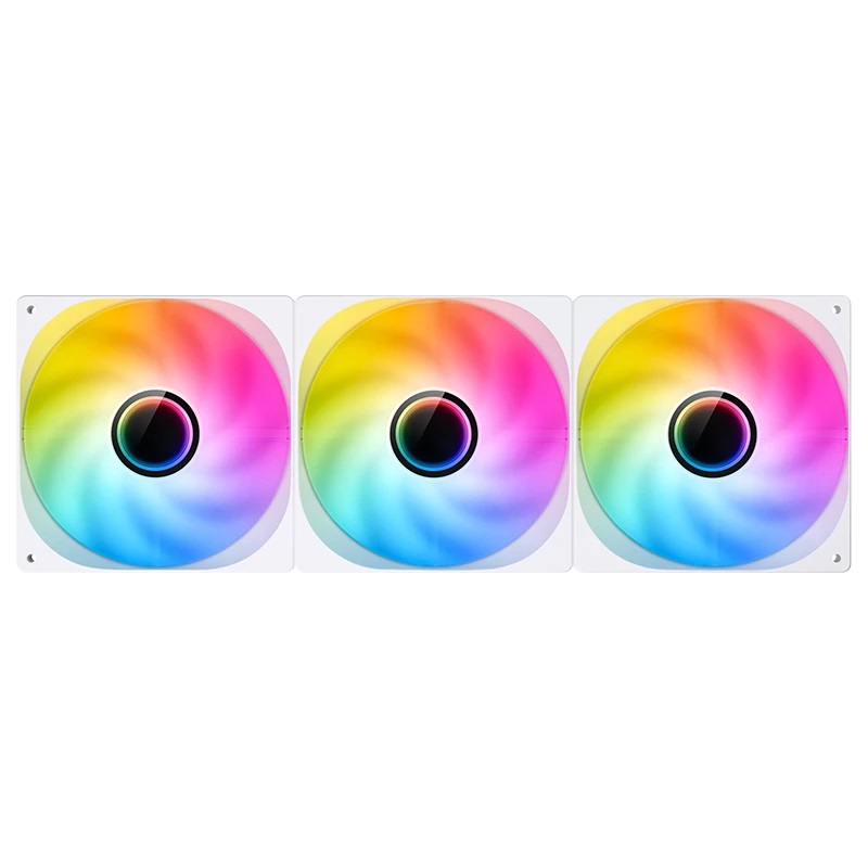 Комплект вентиляторов для корпуса JONSBO Reverse ARGB LED White (ZW-140WR)