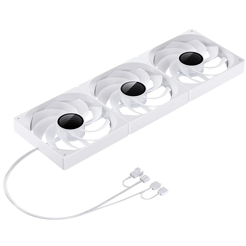 Комплект вентиляторов для корпуса JONSBO Reverse ARGB LED White (ZW-140WR)