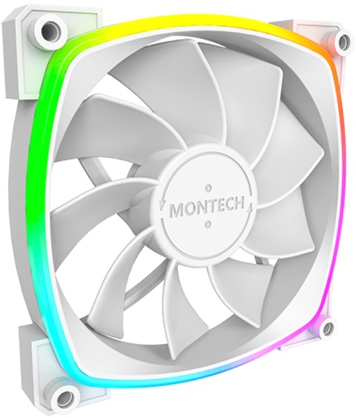 Комплект вентиляторов для корпуса Montech RX120 ARGB Reverse White (RX120W3P)