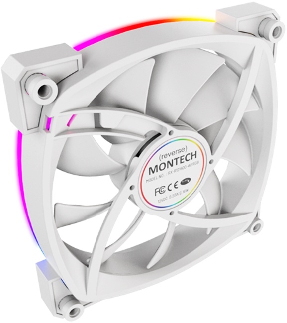Комплект вентиляторов для корпуса Montech RX120 ARGB Reverse White (RX120W3P)