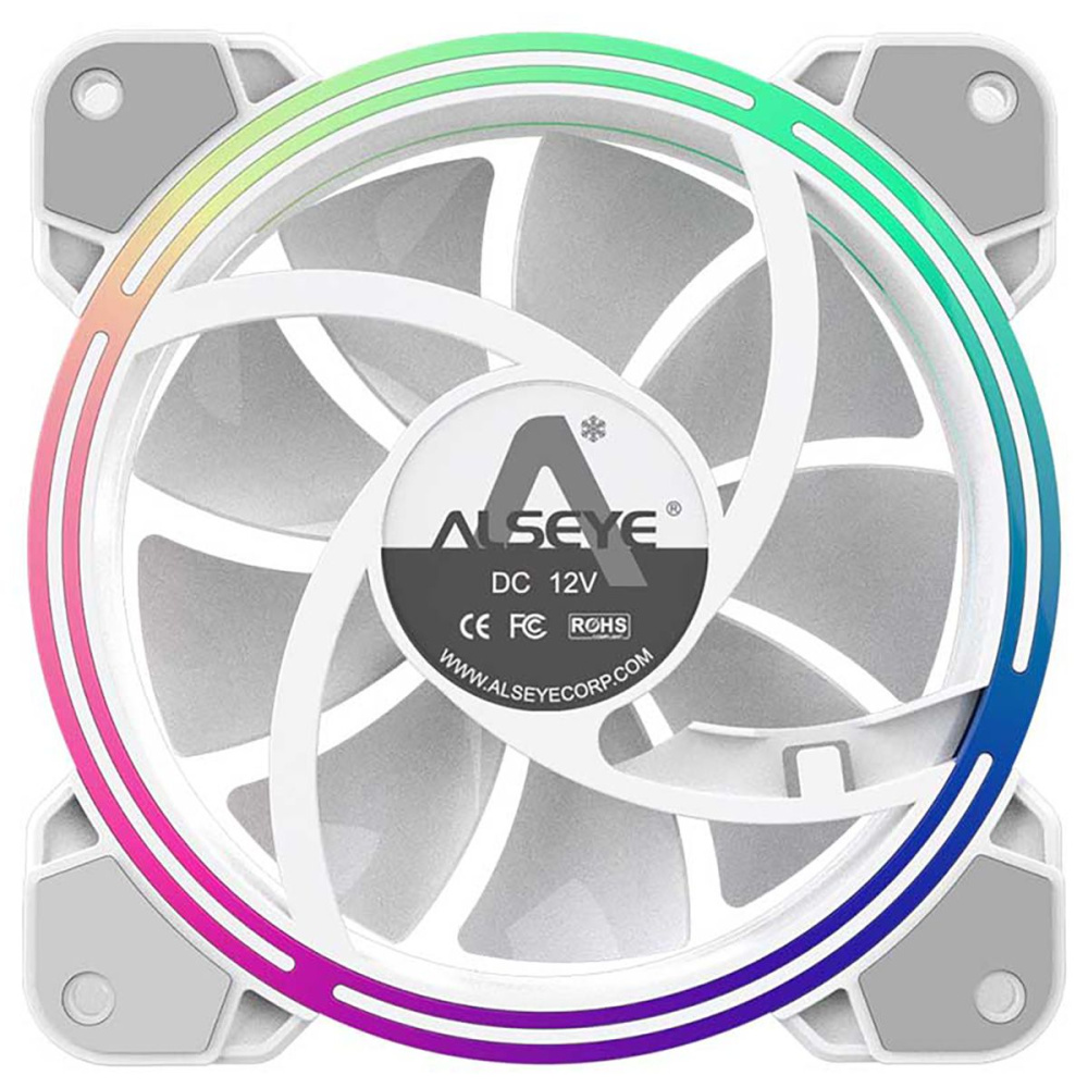 Комплект вентиляторов для корпуса ALSEYE Halo 4.0-W ARGB White (AS.04.02.0081)
