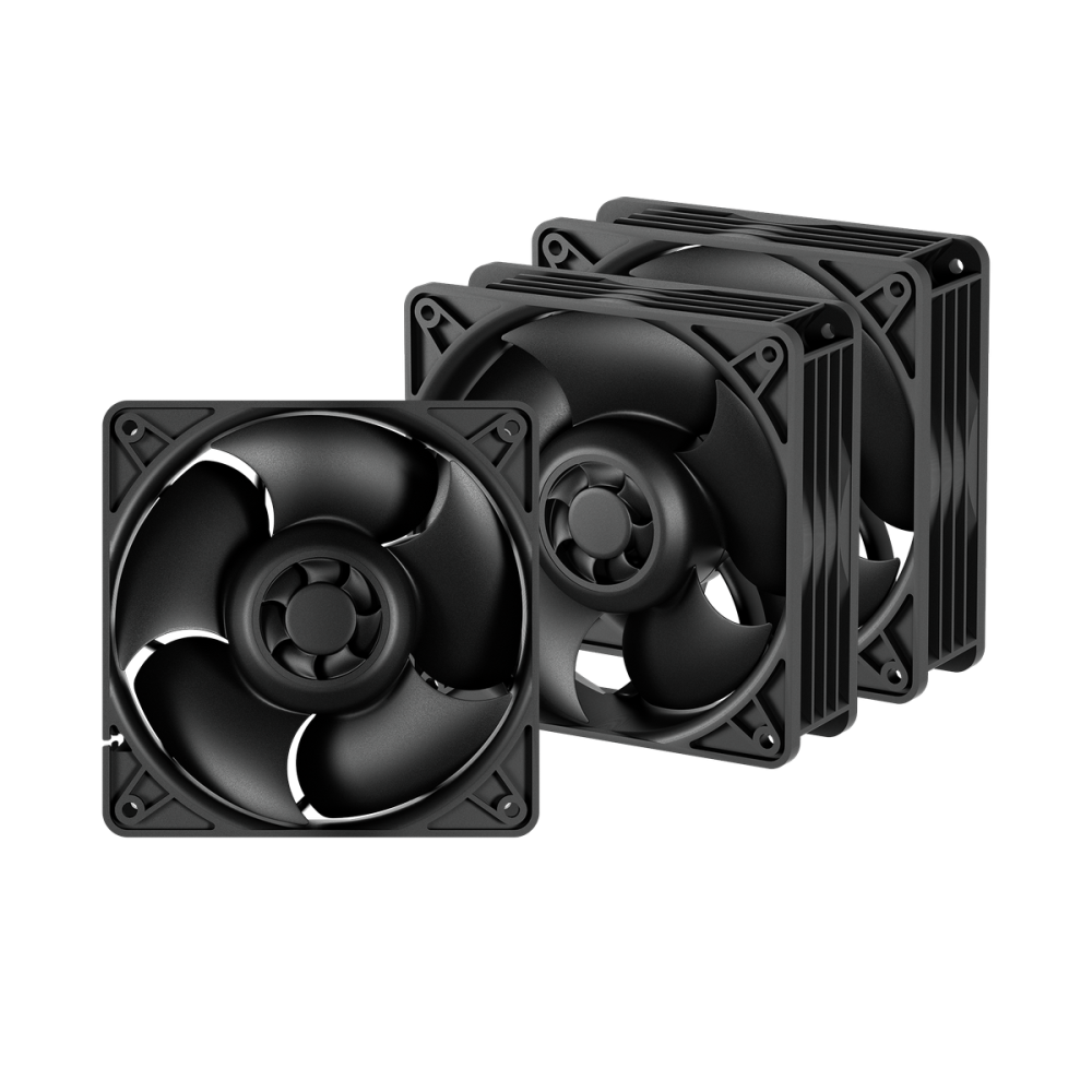 Комплект вентиляторов для корпуса Arctic Cooling S12038-8K (ACFAN00302A)