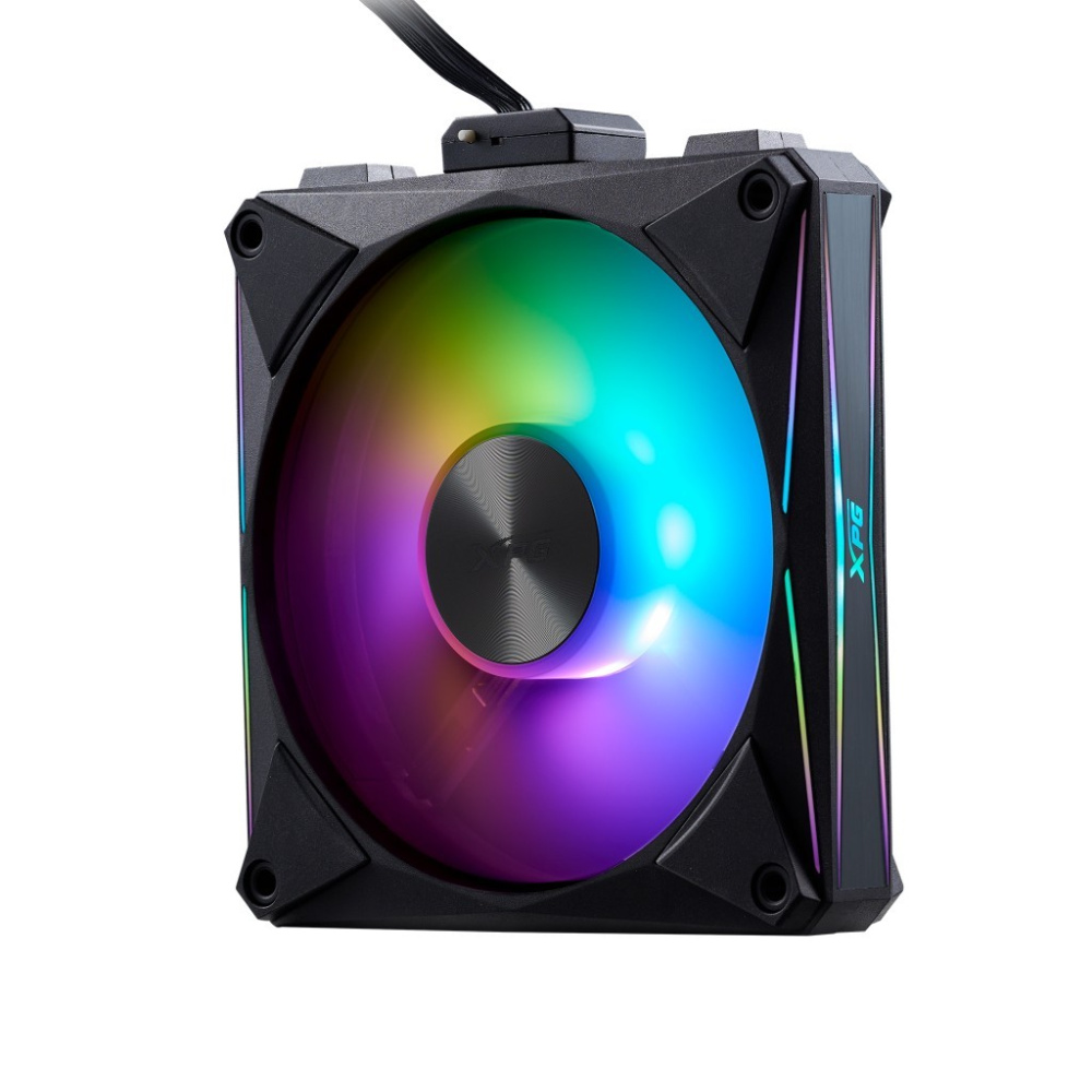 Комплект вентиляторов для корпуса ADATA XPG HURRICANE MAG 120 ARGB PWM Black (HURRICANEMAG120ARGBPWM4C-BKCWW) ( прямой и реверсный режим)