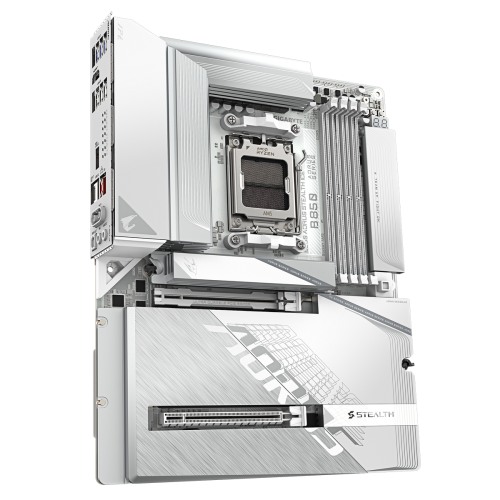 Материнская плата Gigabyte B850 AORUS STEALTH ICE