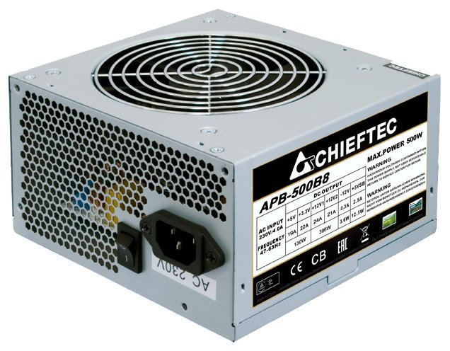 Блок питания Chieftec 500W (APB-500B8)