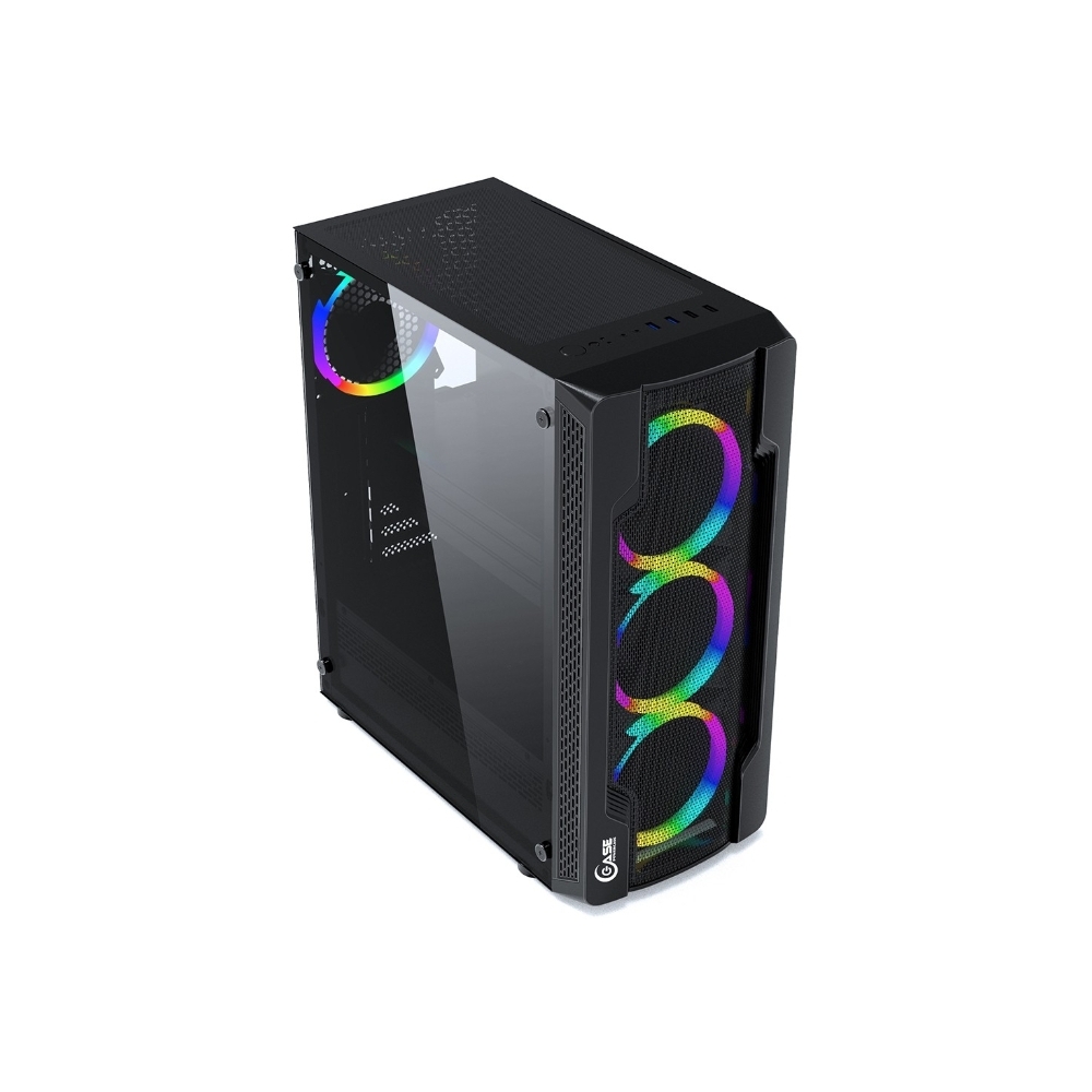 Компьютерный корпус Powercase Mistral X4 MESH LED (CMIXB-L4)