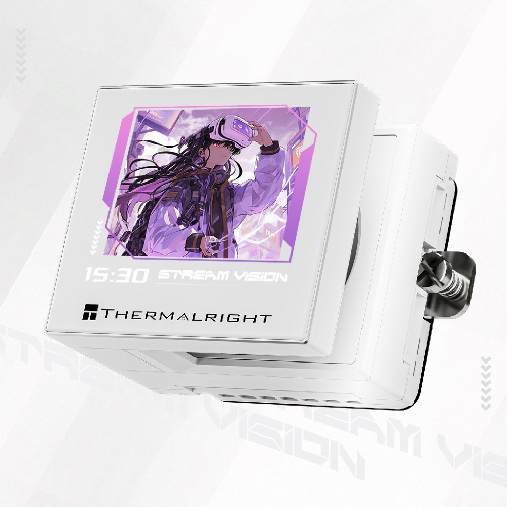 Система жидкостного охлаждения для процессора Thermalright Stream Vision 360 White (TRSV360W)