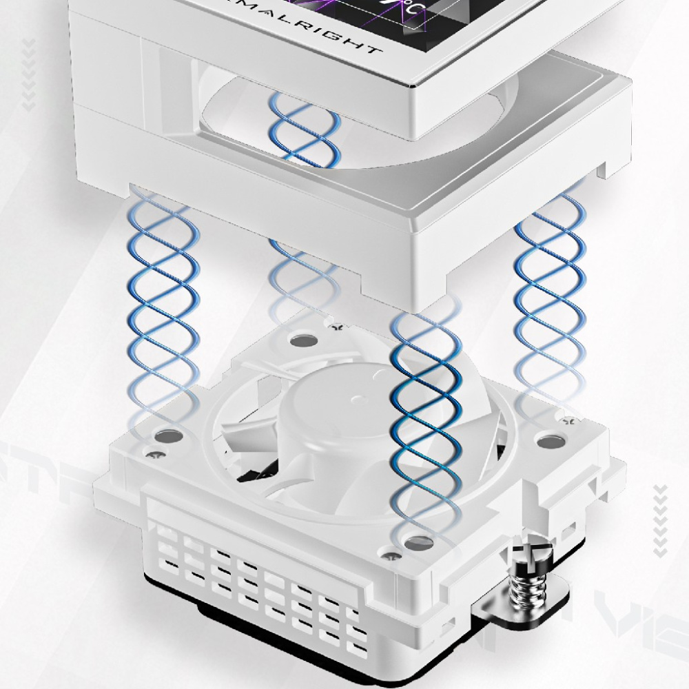 Система жидкостного охлаждения для процессора Thermalright Stream Vision 360 White (TRSV360W)
