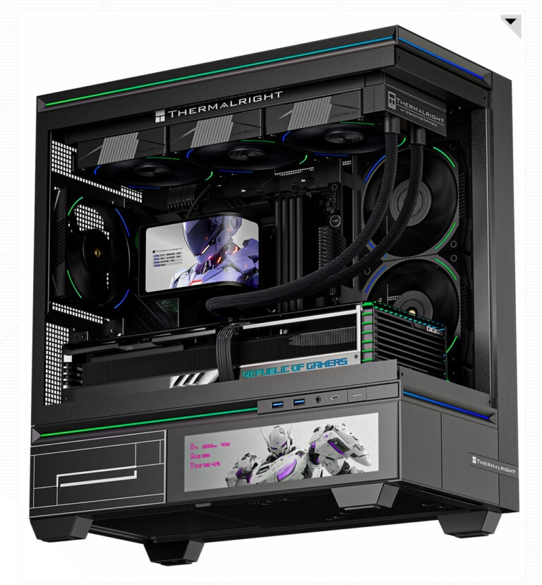 Система жидкостного охлаждения для процессора Thermalright Wonder Vision 360 Turbo ARGB Black (TRWV360TAB)