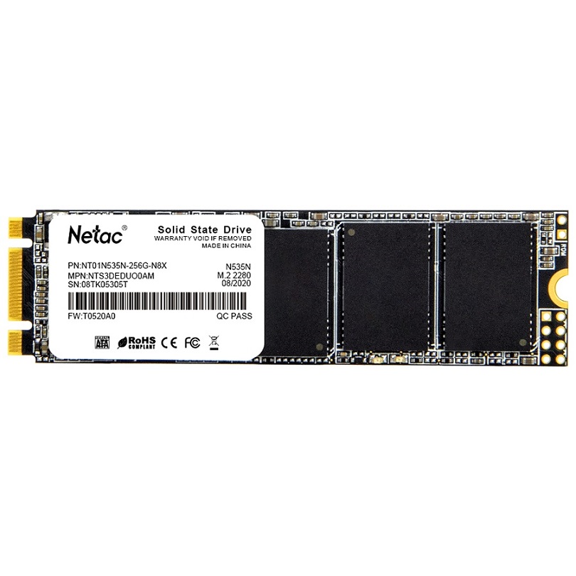 Твердотельный накопитель NETAC 256 Gb (NT01N535N-256G-N8X)