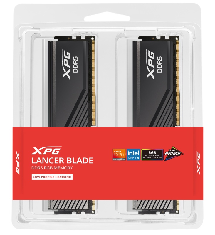 Оперативная память 64 Gb 6000 MHz ADATA XPG LANCER Blade RGB (AX5U6000C3032G-DTLABRBK)
