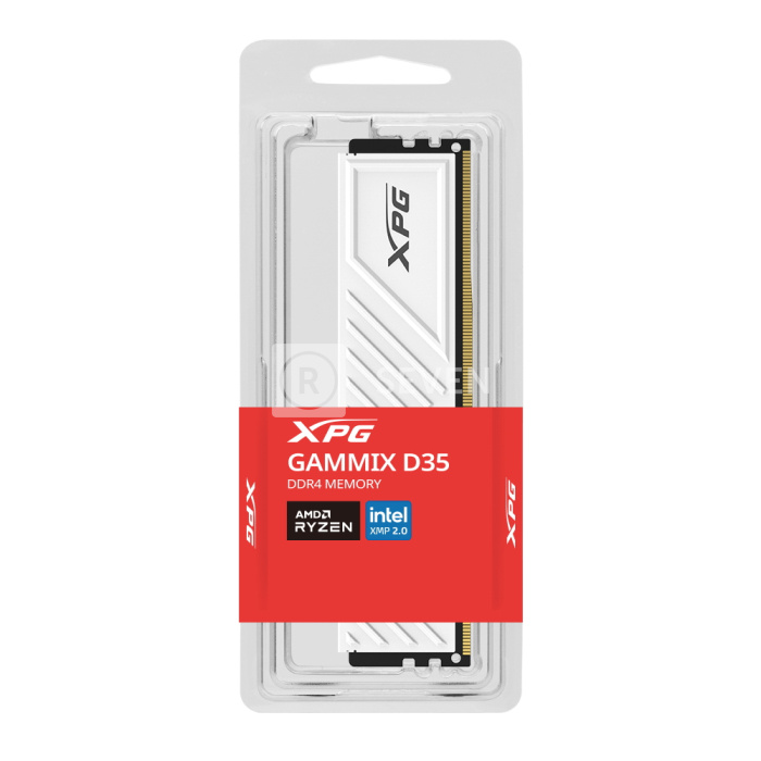 Оперативная память 16 Gb 3200 MHz ADATA XPG GAMMIX D35 RGB White (AX4U320016G16A-SWHD35)