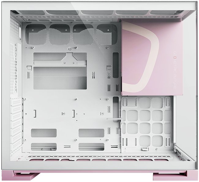 Компьютерный корпус Geometric Future Model 5 White/Pink with fans (1AM5WKPK01100)