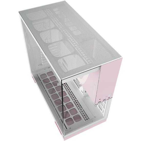 Компьютерный корпус Geometric Future Model 5 White/Pink with fans (1AM5WKPK01100)