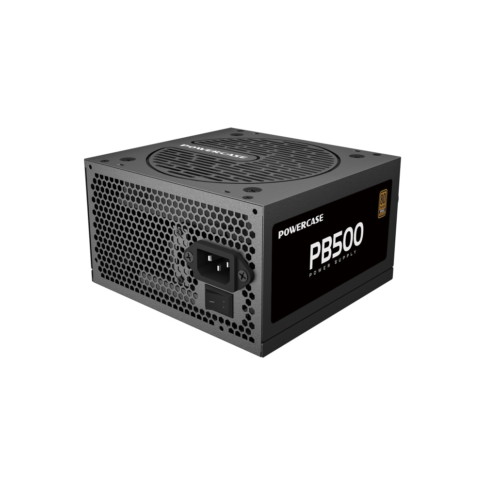 Блок питания Powercase 500W PB500 Black (PS-500B-DC)