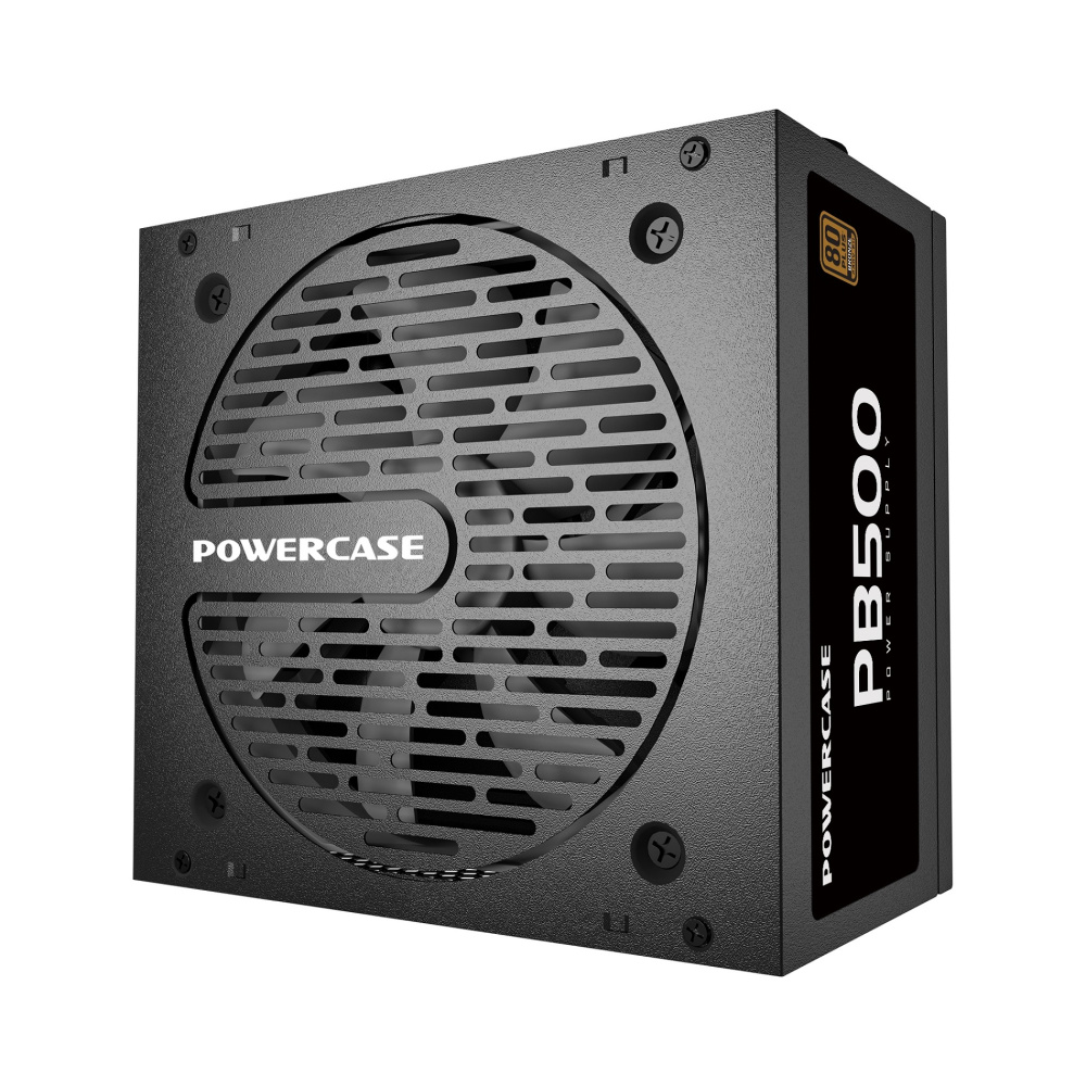 Блок питания Powercase 500W PB500 Black (PS-500B-DC)
