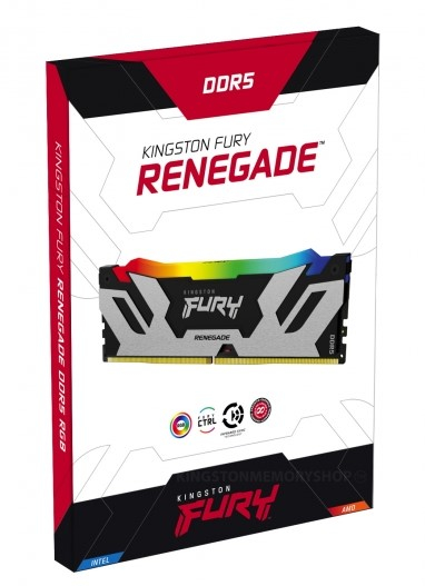 Оперативная память 32 Gb 6400 MHz Kingston FURY Renegade RGB (KF564C32RSAK2-32)