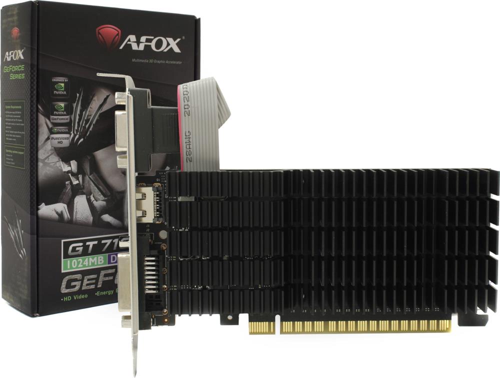 Видеокарта AFox (AF710-1024D3L5) GeForce GT 710 1GB DDR3