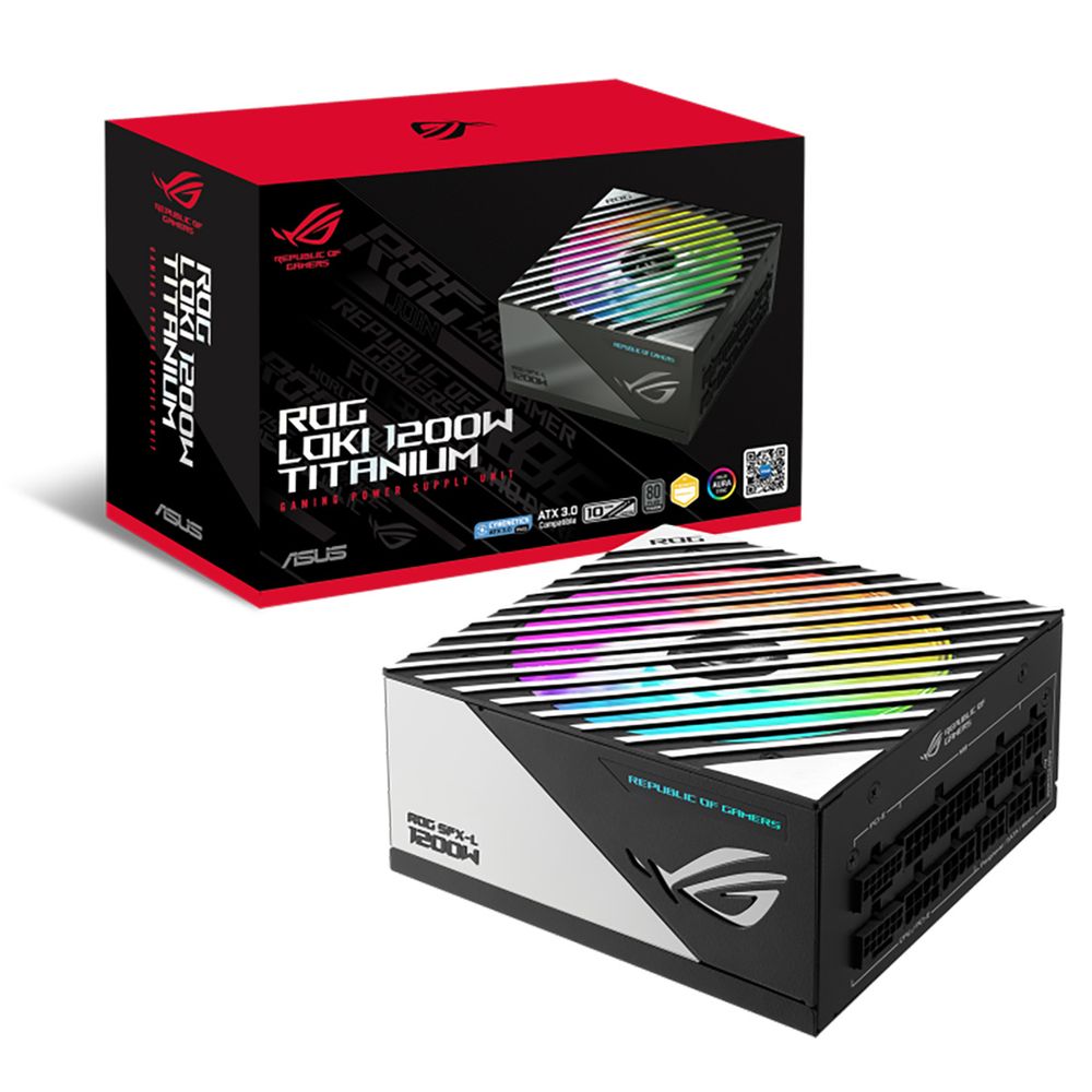 Блок питания ASUS 1200W ROG-LOKI-1200T-SFX-L-GAMING (90YE00N0-B0NA00)