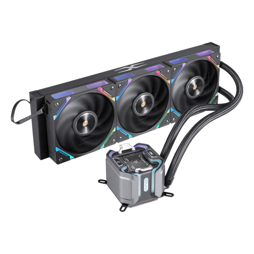 Система жидкостного охлаждения для процессора 1STPLAYER X-360 ARGB Black (X-360-BK)