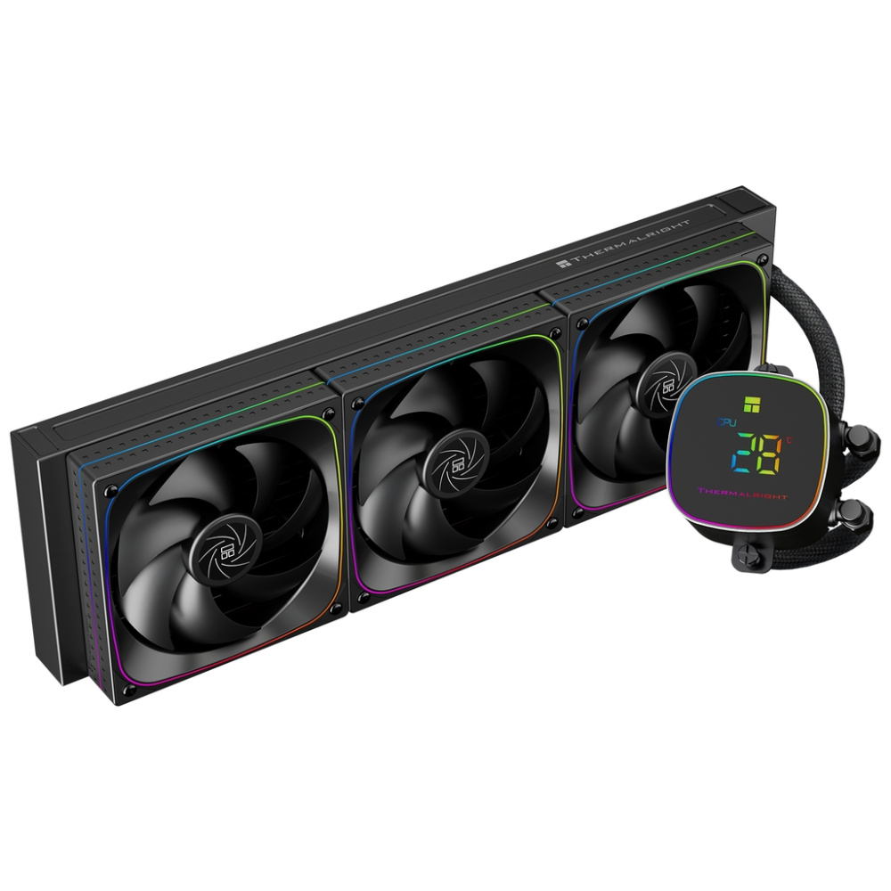 Система жидкостного охлаждения для процессора Thermalright Frozen Horizon 360 Digital ARGB Black (TRFH360DAB)