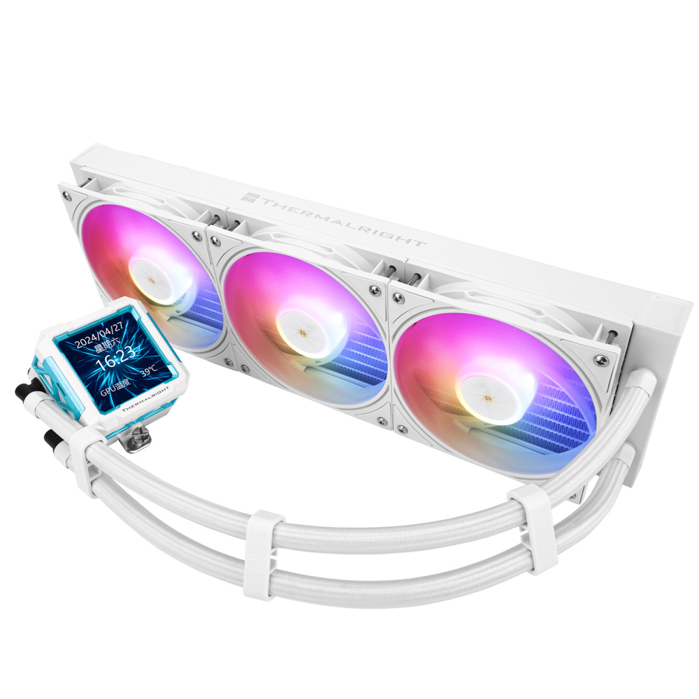 Система жидкостного охлаждения для процессора Thermalright Frozen Warframe Pro 360 ARGB White (TRFWP360AW)
