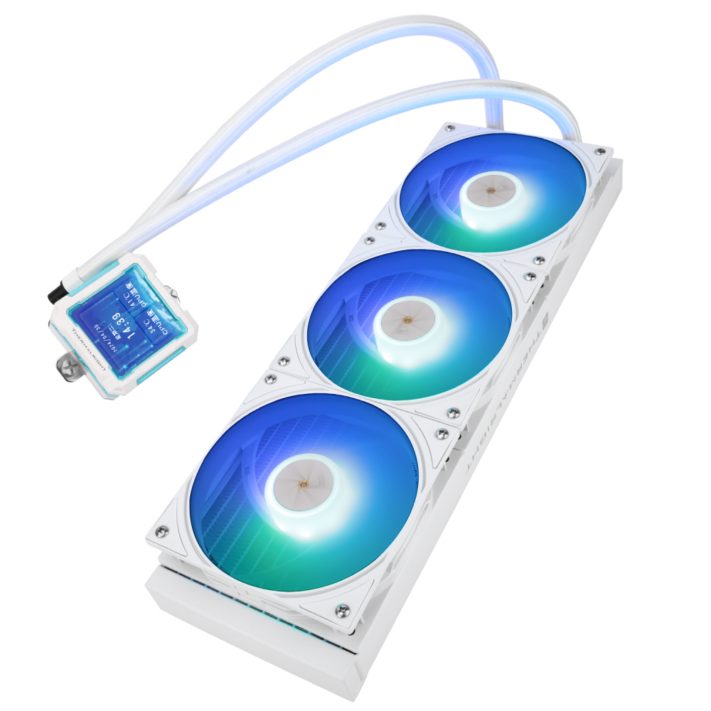 Система жидкостного охлаждения для процессора Thermalright Frozen Warframe Pro 360 ARGB White (TRFWP360AW)