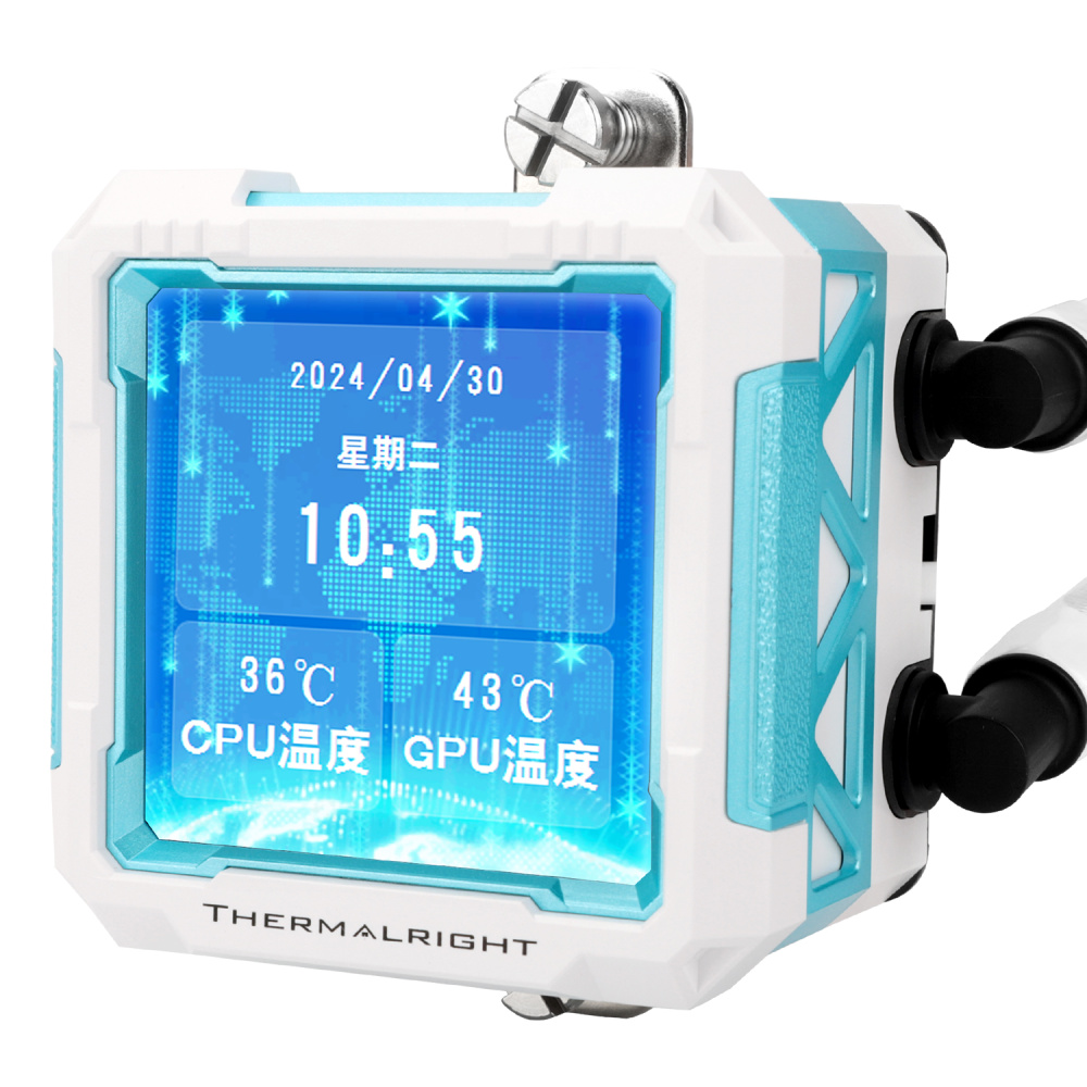 Система жидкостного охлаждения для процессора Thermalright Frozen Warframe Pro 360 ARGB White (TRFWP360AW)