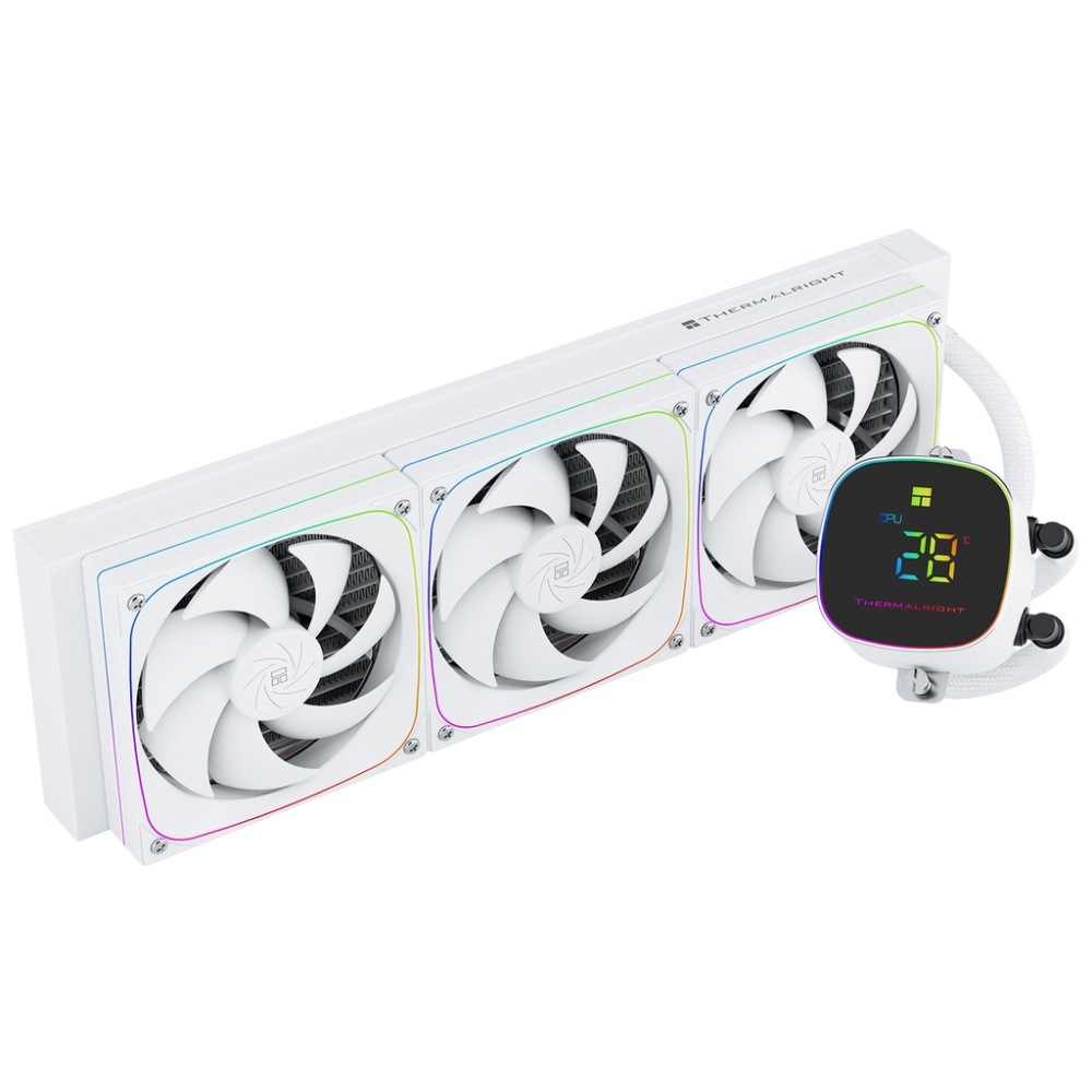 Система жидкостного охлаждения для процессора Thermalright Frozen Horizon 360 Digital ARGB White (TRFH360DAW)