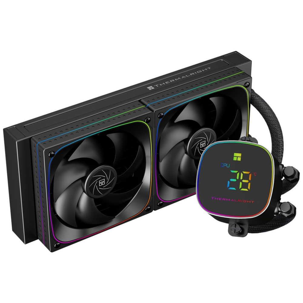 Система жидкостного охлаждения для процессора Thermalright Frozen Horizon 240 Digital ARGB Black (TRFH240DAB)