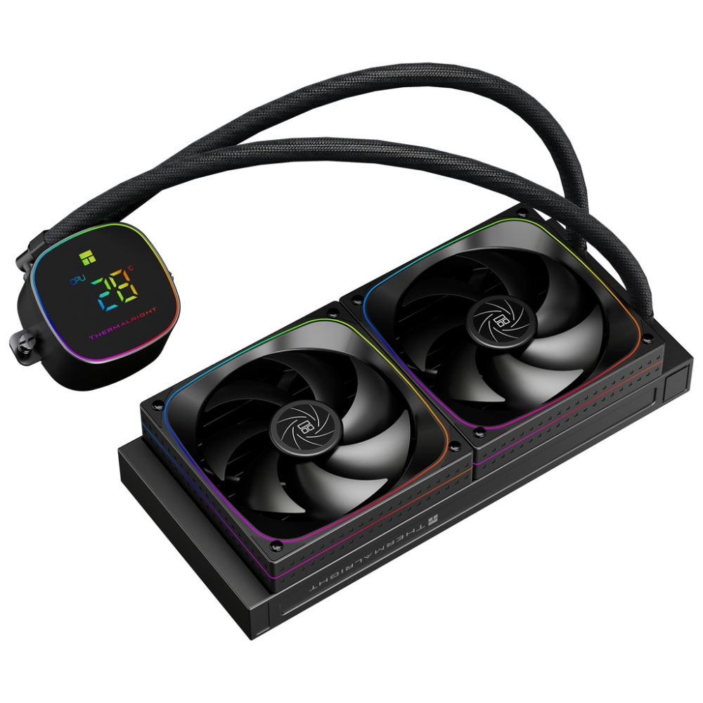 Система жидкостного охлаждения для процессора Thermalright Frozen Horizon 240 Digital ARGB Black (TRFH240DAB)