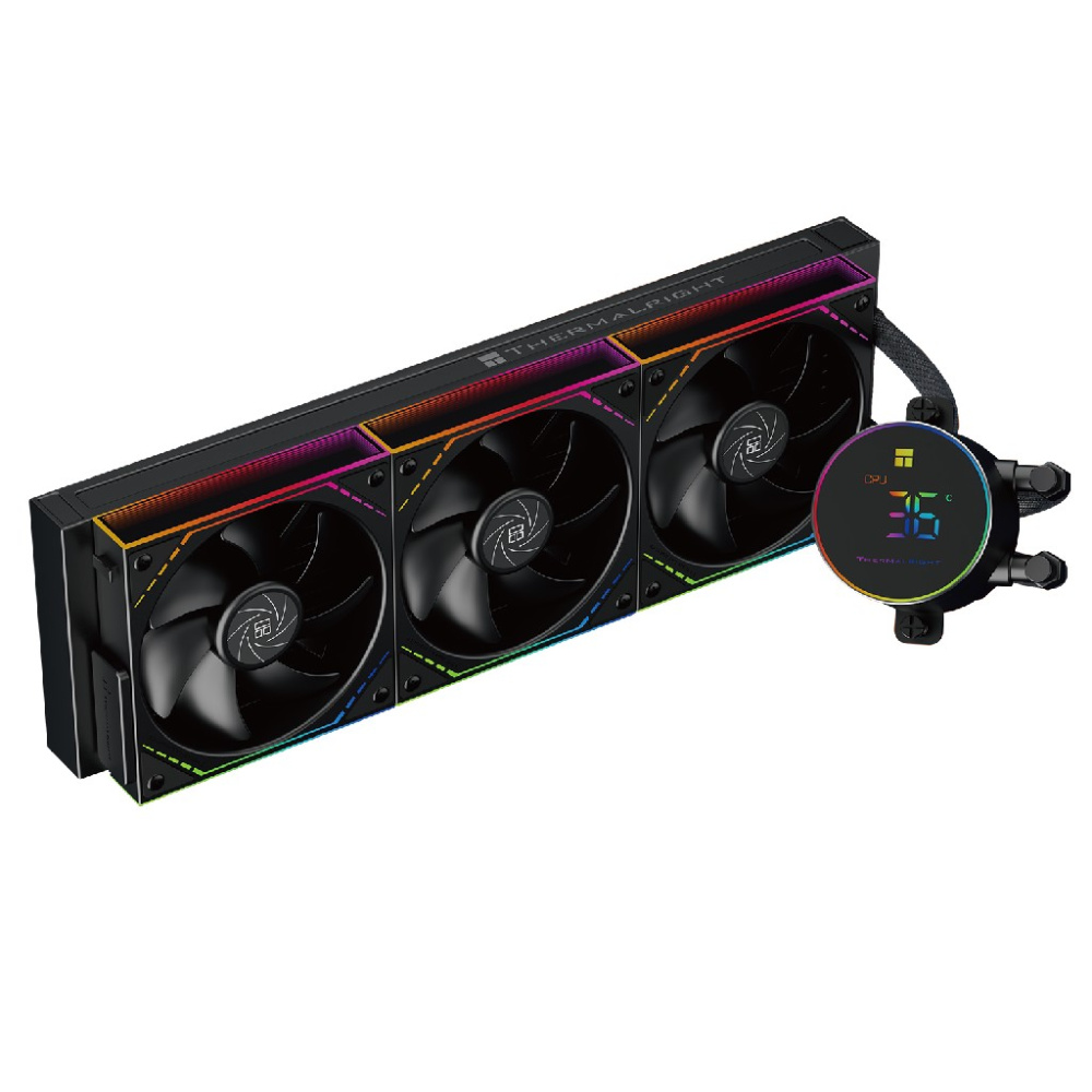 Система жидкостного охлаждения для процессора Thermalright Frozen Magic 360 Digital ARGB Black V2 (TRFM360DABV2)