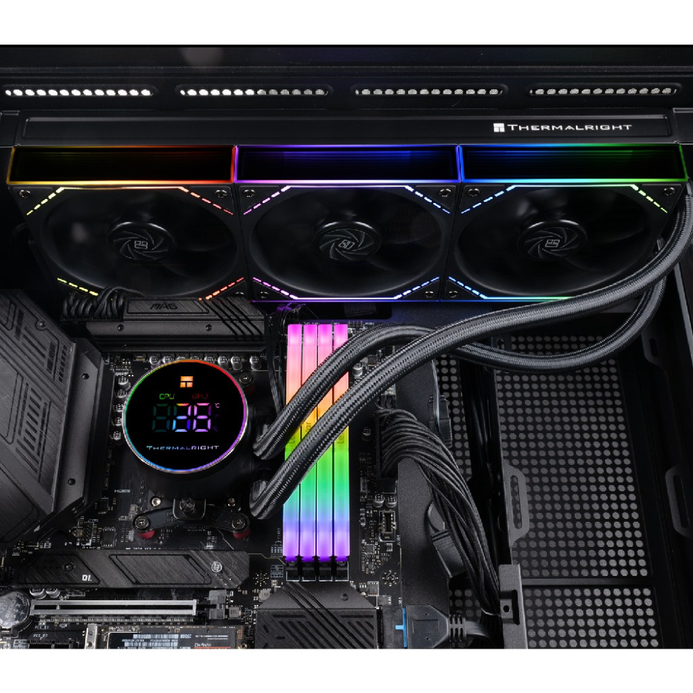 Система жидкостного охлаждения для процессора Thermalright Frozen Magic 360 Digital ARGB Black V2 (TRFM360DABV2)