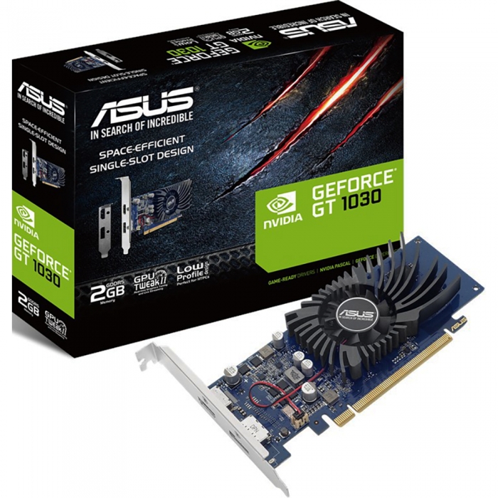 Видеокарта ASUS (GT1030-2G-BRK) GeForce GT 1030 2GB BRK