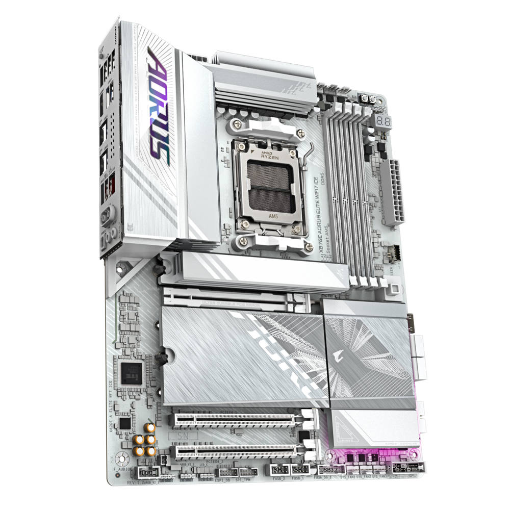 Материнская плата Gigabyte X870E AORUS ELITE WIFI7 ICE