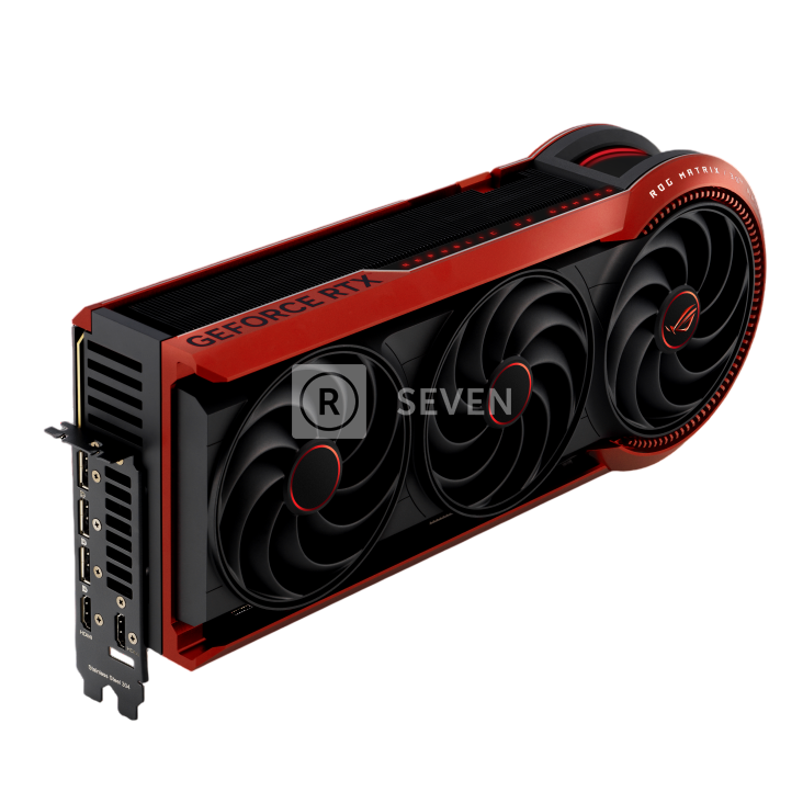 Видеокарта ASUS (ROG-MATRIX-RTX5090-P32G-30TH) GeForce RTX 5090 32GB ROG MATRIX 30TH (90YV0NF2-M0NM00)