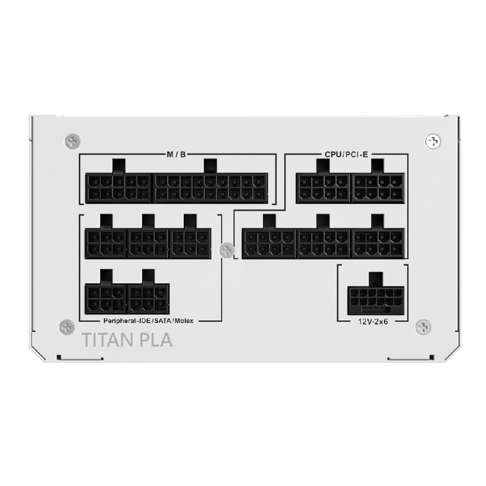 Блок питания Montech 850W TITAN PLATINUM White (TIX0124)