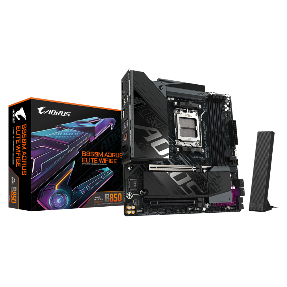 Материнская плата Gigabyte B850M AORUS ELITE WIFI6E