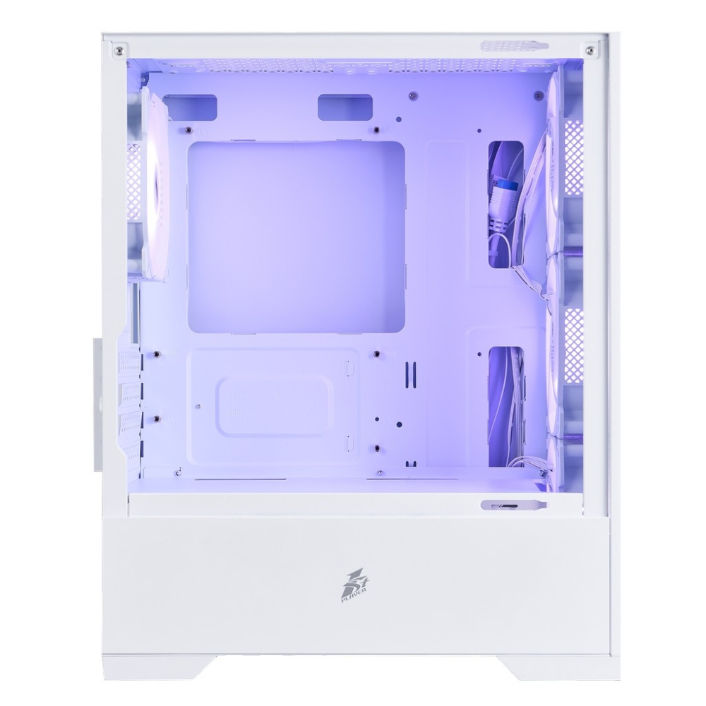 Компьютерный корпус 1STPLAYER Go2 ARGB White (Go2-WH-4F7-W)