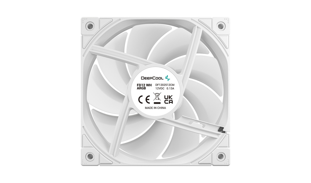 Комплект вентиляторов для корпуса Deepcool FD12 ARGB WH-3 IN 1 ARGB White BOX