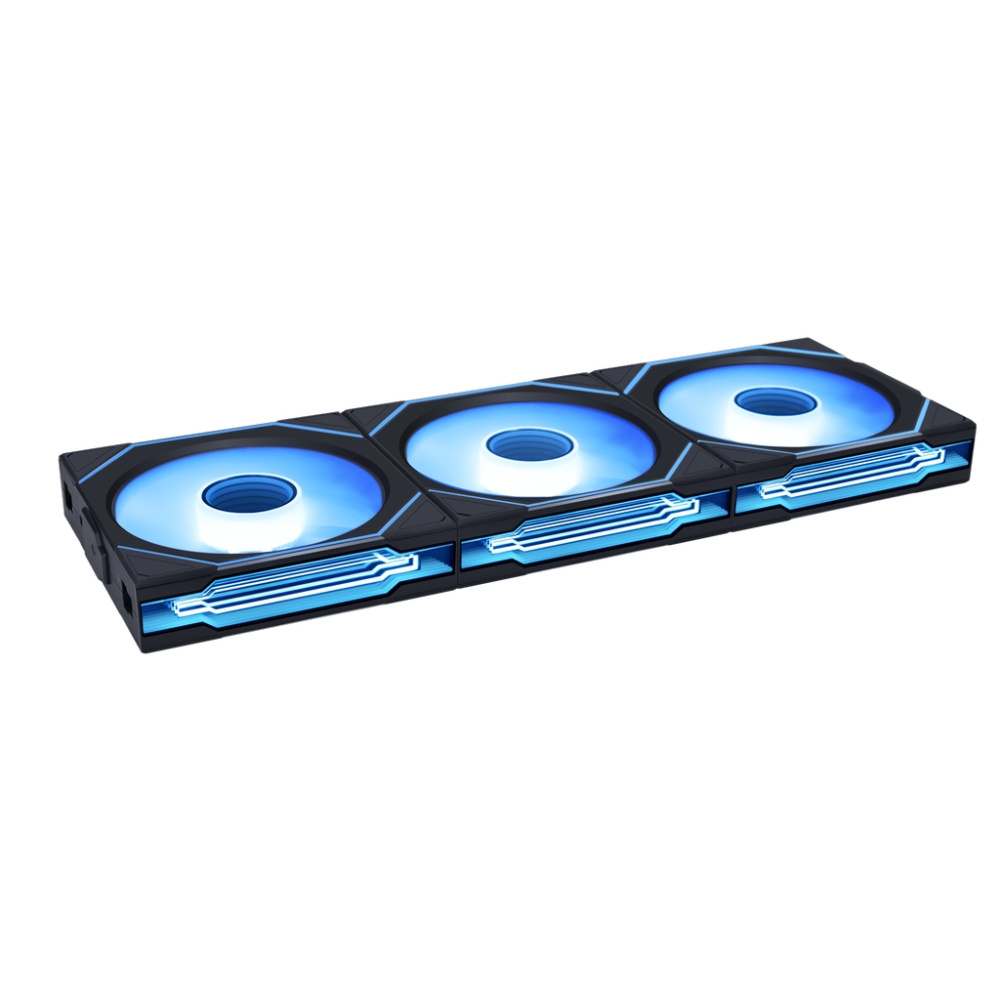 Комплект вентиляторов для корпуса Lian Li UNI FAN SL-INF WIRELESS 120 Reverse Blade 12RSLIN1W3B ARGB Black (G99.12RSLIN1W3B.R0)